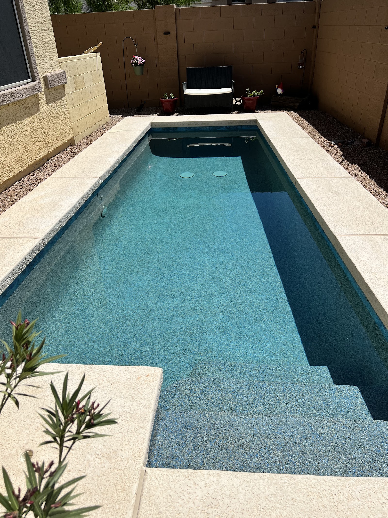 Desert Modern Pool Remodel in Apache Junction